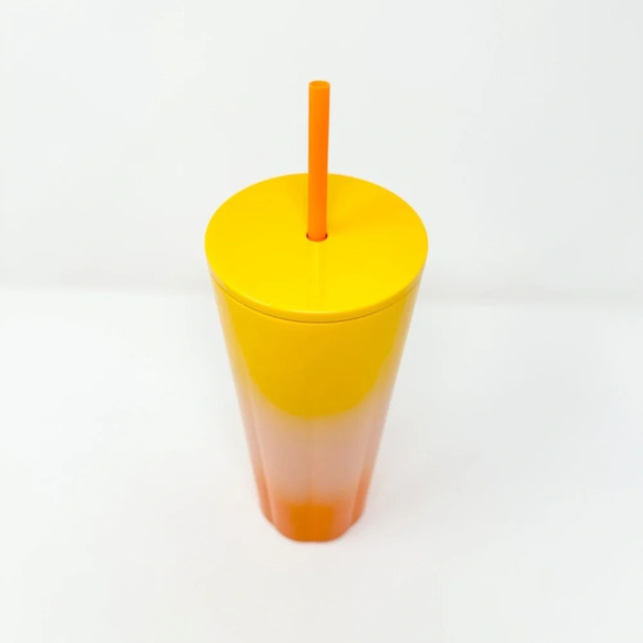 Starbucks Gradient Orange Sherbet Cold Cup 24 oz NWT - Picture 4 of 5